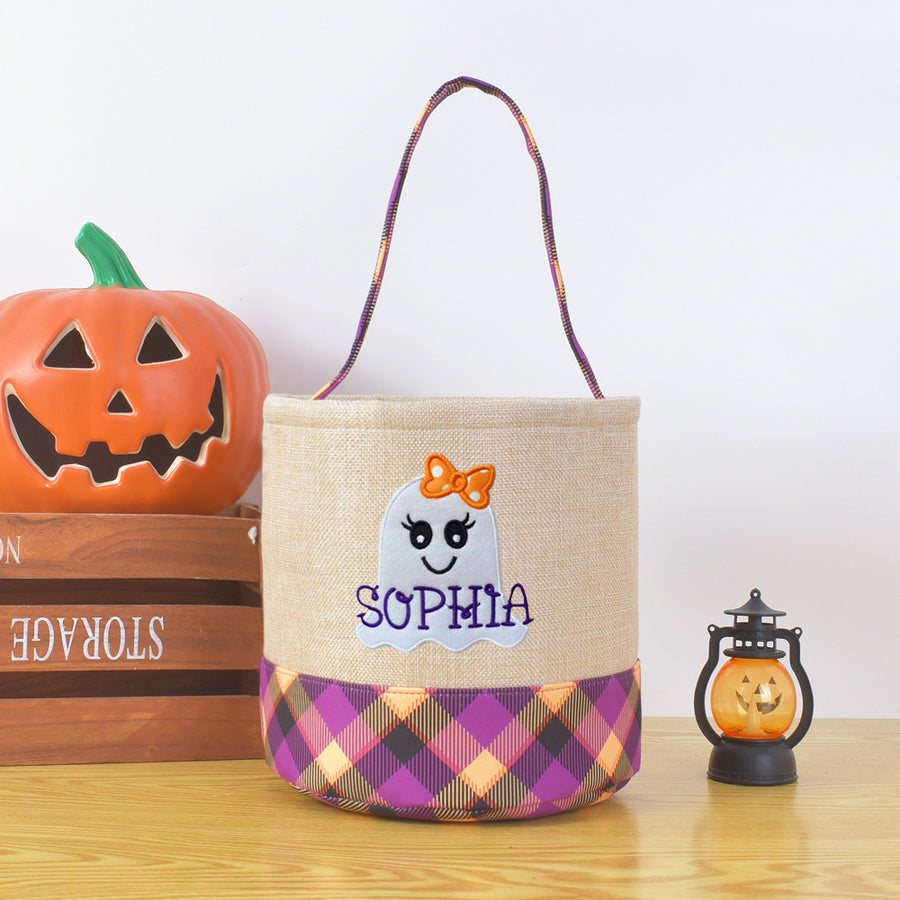 Halloween Ghost Sophia Cloth Storage Basket