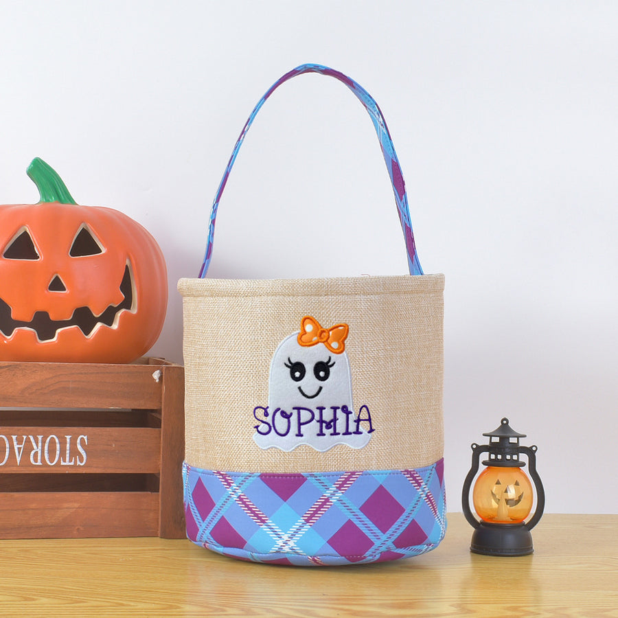 Halloween Ghost Sophia Cloth Storage Basket