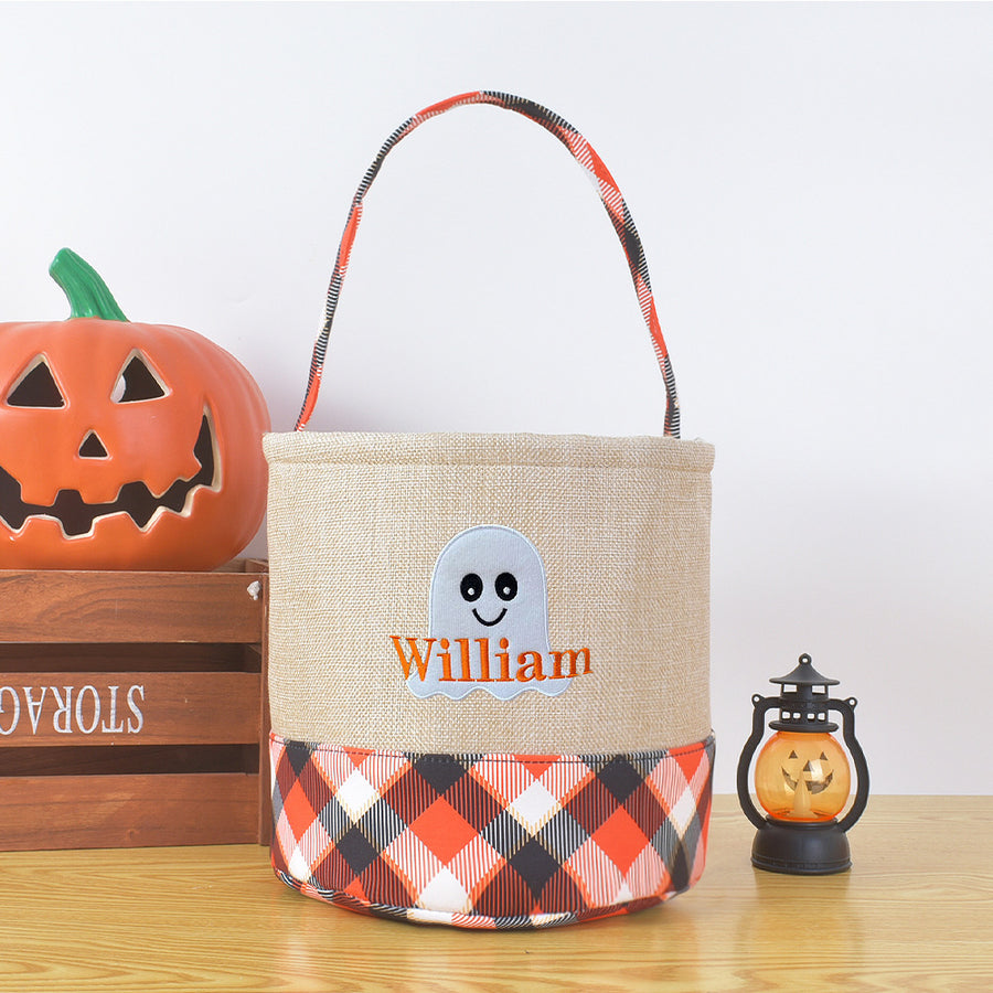 Halloween Ghost Sophia Cloth Storage Basket